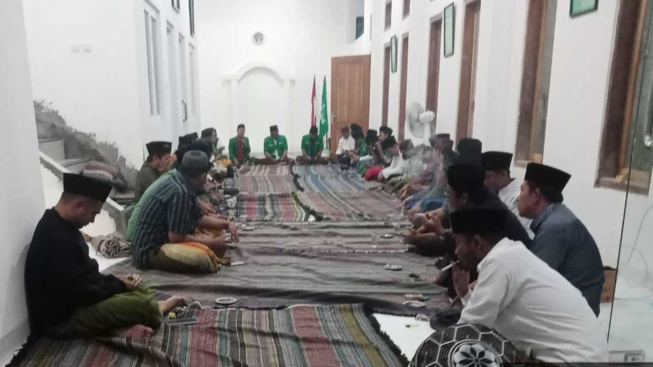 Halal Bihalal PAC GP Ansor Kota Sumenep di Graha KH Abi Sudjak MWC NU Kota Sumenep.