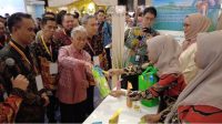 Suasana Program Pelatihan Pemberdayaan Ekonomi yang digelar oleh SKK Migas bersama Petronas Indonesia dan Diskoperindag Kabupaten Gresik.