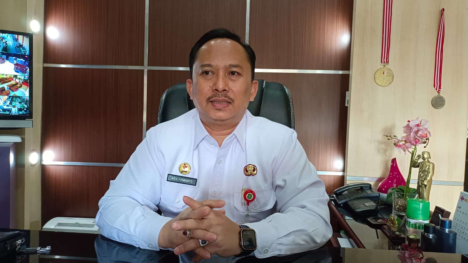 Arif Firmanto, Kepala Dinas Ketahanan Pangan dan Pertanian Kabupaten Sumenep.