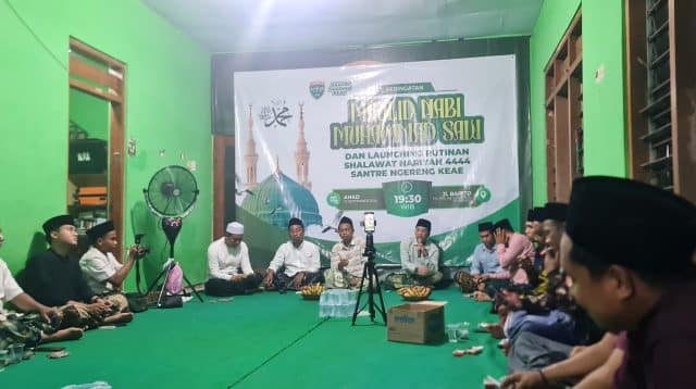 Peringatan Maulid Nabi Muhammad SAW dan Launching Rutinan Sonar 4444 bersama Santre Ngrereng Keae.