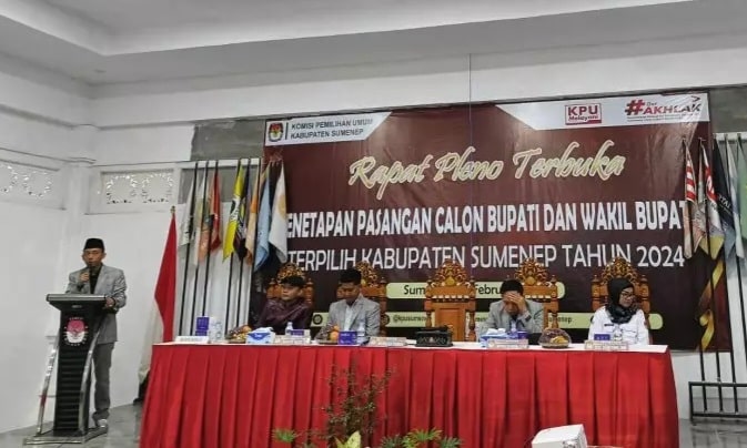 Rapat Pleno Terbuka Penetapan