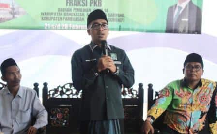 Politisi PKB sekaligus anggota Komisi C DPRD Jatim, Nur Faizin.