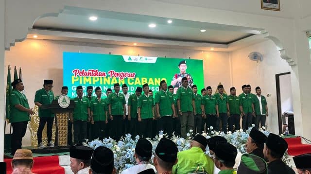 Prosesi pelantikan PC GP Ansor Sumenep masa Khidmat 2024-2028.