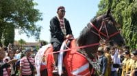 Bupati Sumenep, Achmad Fauzi Wongsojudo di Festival Jaran Serek 2025.