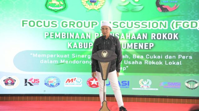 Ketua Paguyuban Pengusaha Rokok Sumenep, H. Sofwan Wahyudi.