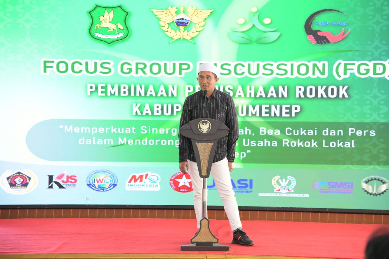 Ketua Paguyuban Pengusaha Rokok Sumenep, H. Sofwan Wahyudi.