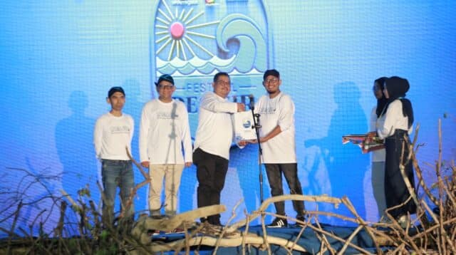 Bupati Fauzi bersama Jajaran Petinggi HCML saat Membuka Festival Pesisir 3 tahun 2024 lalu.