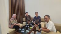Pincab BNI Pamekasan bersama bos pengembang Perumahan Bukit Damai.