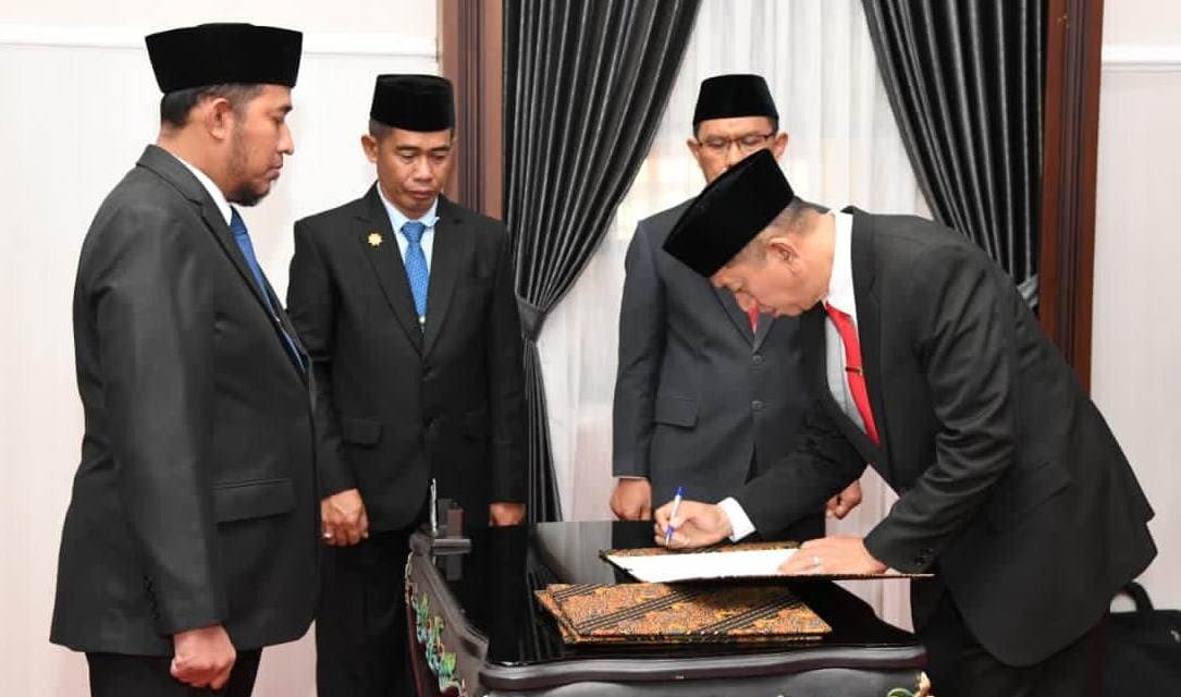 Inspektorat Bupati Fauzi Saat Melantik Kepala Inspektorat Kabupaten Sumenep.